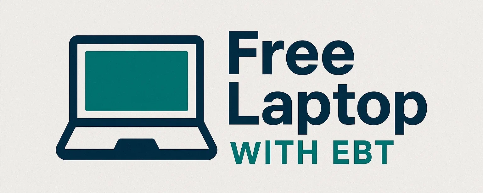 free laptop with ebt logo